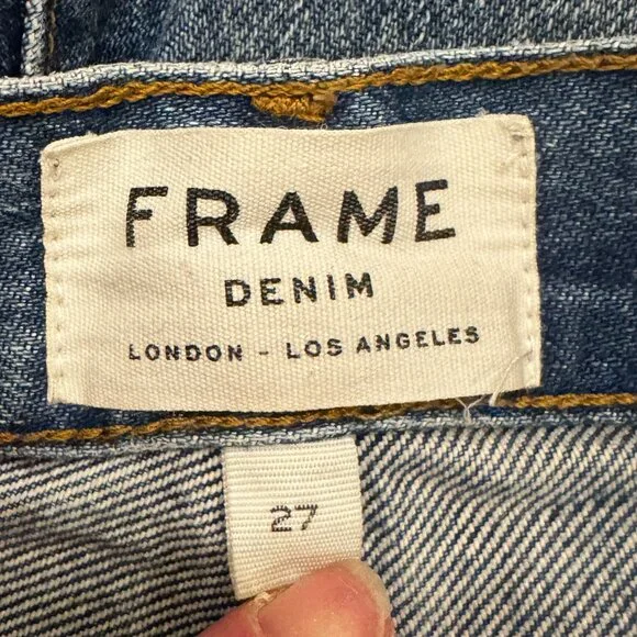 FRAME Le Stevie Short – Wiltern Way (LSSHRA385) | Size 27 | 100% Cotton - Picture 3 of 9